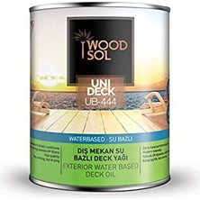 Unideck Su Bazlı Ahşap Deck Yağı 0.75 L 1211 Oak