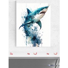 (PSTER2236) Köpek Balığı Jaws Hayvan Poster; Afiş, Dekoratif Duvar Posteri 50 x 70