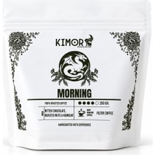 Kimor Morning Filtre Kahve 250 G Orta Kavrum Kağıt Filtre