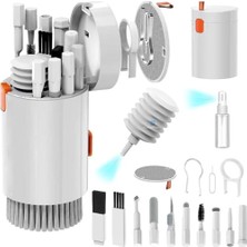 20'si 1 Arada Temizleme Seti, Klavye Temizleme Fırçası, Airpods Için Kulaklık Temizleme Seti, Dizüstü Bilgisayar MacBook Için, Klavye, Kamera ve Cep Telefonlarınız Için Temizleme Kiti