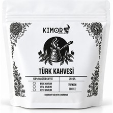 Kimor Türk Kahvesi 250 G Koyu Kavrum Çekirdek