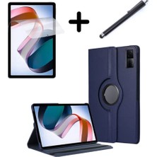Ekran Koruyucu, +Kalem Lacivert, Huawei Honor Pad X9; X8 Pro 11.5 Inç 2023 ile Uyumlu Kılıf Dönen Tablet Kilifi