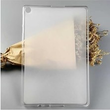 Renksiz Süper Silikon Tablet Kılıfı Matepad T10S ile Uyumlu