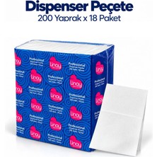 Linay Dispenser Peçete 200 Yaprak x 18 Paket