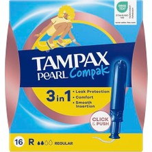 Pearl Compak Normal Tampon 16 Adet