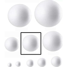 Strafor Köpük Top 10 cm 3 Adet Köpük Top Küre Toplar Yuvarlak Strafor Köpük Top Okul Deney Hobi Sanat