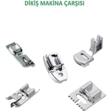 Singer, Zetina, Janome Dikiş Makinesi Beşli Ayak Set (Nervür, Kıvırma, Sürfile, Büzgü, Gizli Fermuar Ayak)