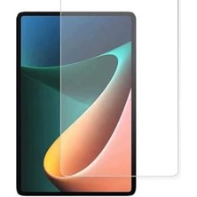 Galaxy Tab A9 Plus Uyumlu Temperli Cam Ekran Koruyucu, Tam Kaplama, Şeffaf, Renksiz
