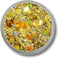Jel Formlu Parlak Glitter - Laser Gold
