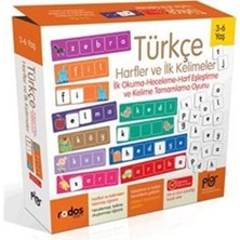 Türkçe Harfleri ve Ilk Kelimeleri Öğrenme Materyali