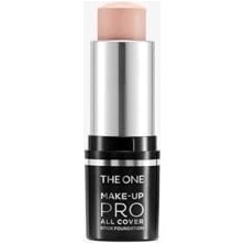 The One Make-Up Pro All Cover Stik Fondöten, Açık Gül, 9 G