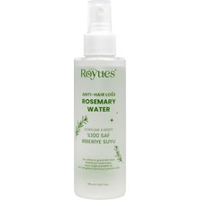 Saf Biberiye Suyu Saç Toniği 150 Ml, Dökülme Karşıtı, Uzama Destekleyici, Pure Rosemary