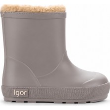 Igor Yogi Borreguito Çocuk Kürklü Yağmur Çizmesi - Taupe W10306-183