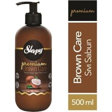 Sıvı Sabun Premium Brown Care Doğal Hindistan Cevizi 500 ml