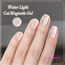 10 ml Water Light Cat Magnetic Kalıcı Oje Wl-01 (58465) 4454