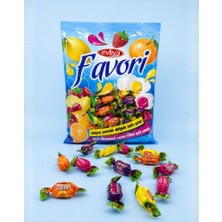 Evliya Şekerleme Favori Meyve Aromalı Yumuşak Şeker 1000G