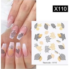 Tırnakmania Su Transferli Nail Art Sticker X110 (53013-10) 3951