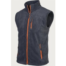 Genius Store Erkek Polar Yelek  Spor Outdoor Yelek Renkli Tam Femuarlı