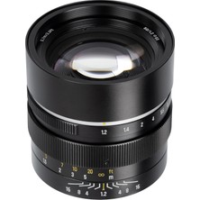 Store 50 mm F1.2 Aps-C Manuel Odaklama Kamera Lensi, Geniş Diyafram, Nikon Z Çerçeveli Kameralarla Uyumlu