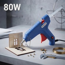 Beruflic 80W Sıcak Silikon Tabancası - Elektrikli - 11 mm Mum Silikon Uyumlu