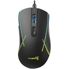 New Desing Tr-M5 3200DPI USB Rgb Kablolu Siyah Optik Gaming Mouse