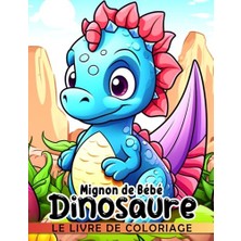 Sevimli Bebek Dinozor Boyama Kitabı