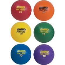 PX10SET Gergedan Oyun Alanı Top Seti, 25,4 cm Çap, Kauçuk, Çeşitli, 6 Top/set (CSIPX10SET)