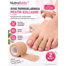 Octamed Kendinden Yapışkan Nefes Alabilen Ayak Parmak Topuk Koruyucu Tırnak Ayak Koruma Nefes Alabilen 2 Ad