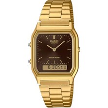AQ-230GA-5AMQYDF Kol Saati; Retro, Analog/digital, Altın Sarısı, Unisex