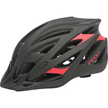 Impact Scap Siyah Kırmızı 59-61CM M-L Bisiklet Kaskı