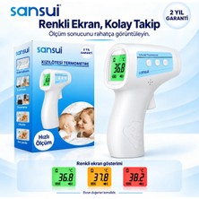 Sansui Life Dijital Infrared Termometre Temassız Kızılötesi Ateş Ölçer