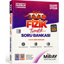 Miray Yayınları Miray 2027 Maarif Model Tyt Fizik Soru Bankası (Üniversiteye Hazırlık 1. Basamak)