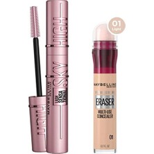 Lash Sensational Sky High Maskara & Instant Anti Age Eraser Kapatıcı - 01 Light