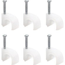 Store Kroşe 1 Numara Çelik Çivili 4 mm (Kordon Kabloları Için) 100\\’LÜ Poşet