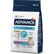 Store Tüy Yumağı Önleyici Hindi Etli Kısır Kedi Maması 1.5 kg ( Hairball Actıve Defense Advance )