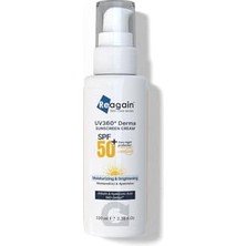 UV360 Günlük Yüksek Uv Korumalı Ton Eşitleyici Yatıştırıcı Güneş Kremi Spf 50+ 100 ml