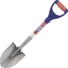 Spear and Jackson Microround Yuvarlak Mikro Kürek 21 x 15 cm Karbon Çelik Malzeme ile Uzun Ömürlü