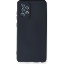 Store Samsung Galaxy A72 Kılıf Nano Içi Kadife Silikon - Lacivert