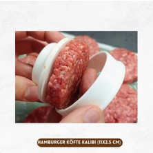 Umikolab Hamburger Köfte Kalıbı Köfte Presi Köfte Şekillendirici Pratik Köfte Yapma Aparatı (11CM)