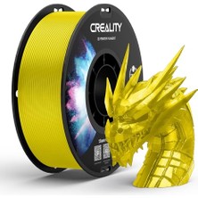 Petg Filament 1,75 3D Yazıcı Filamenti: Mükemmel Dayanıklılık, Yüksek Hassasiyet, Ölçü Hassasiyeti +/- 0,02 Mm, 1 kg Makara (2,2 Lbs), Çoğu Fdm 3D Yazıcı Için Uygun, Petg Sarı