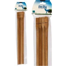 Fit Fly Tahta Tünek, 40 Cm, 4'li Set, Kuş Kafesi Aksesuarı EVCIL322