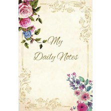 Vintage Floral Journal Notebook: 6 x 9-120 Pages, Wide, Matte Finish