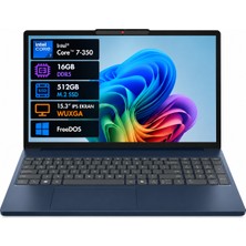 Lenovo Ideapad Slim 3 15IWC11 83RR00KHTR Intel Core 7-350 16GB 512GB SSD 15.3" IPS Freedos Taşınabilir Bilgisayar