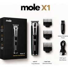 Mole X1 Şarjlı Saç ve Sakal Tıraş Makinesi