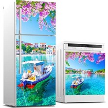 Buzdolabı ve Bulaşık Makinesi Beyaz Eşya Sticker Kaplama Assos Yunanistan