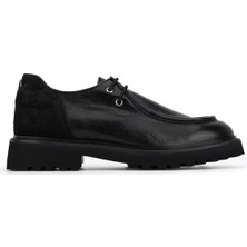 Camerlengo Erkek Hakiki Deri Siyah Casual Ayakkabı 1187 17081 Erk Ayk SK26-27 Nero