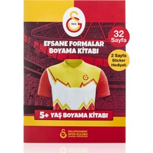 Gs Store Galatasaray Efsane Formalar 5+ Yaş Boyama Kitabı GSBOOK26003