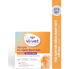 Portakallı Yüz Sir Ağda Bandı, 24 Adet