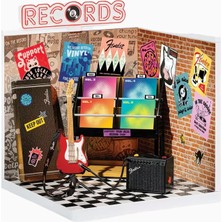 Miniverse Real Music Record Shop Mini Müzik Mağazası Oyun Seti