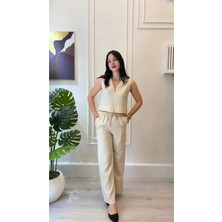 Shın Butik Shın Krem Minimal Takım